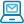 email on laptop screen icon