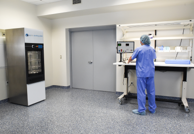 medical environment with Skytron sterilization equipment