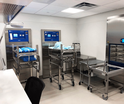 Skytron Integrity Sterilizers in use in medical setting